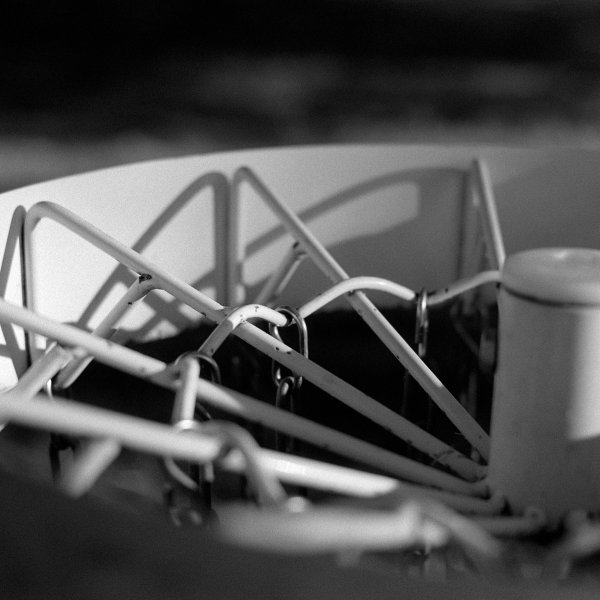 Detail koše na disc golf